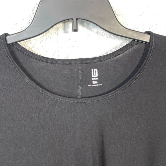 ID Ideology Women's Side-Knot T-Shirt,  Black XXL - Picture 3 of 5